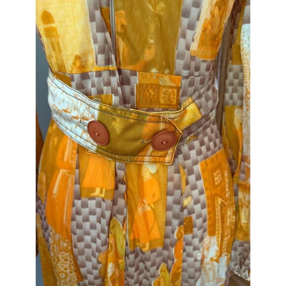 Vintage Jerell of Texas Dress Size 7 70's - Picture 6 of 8